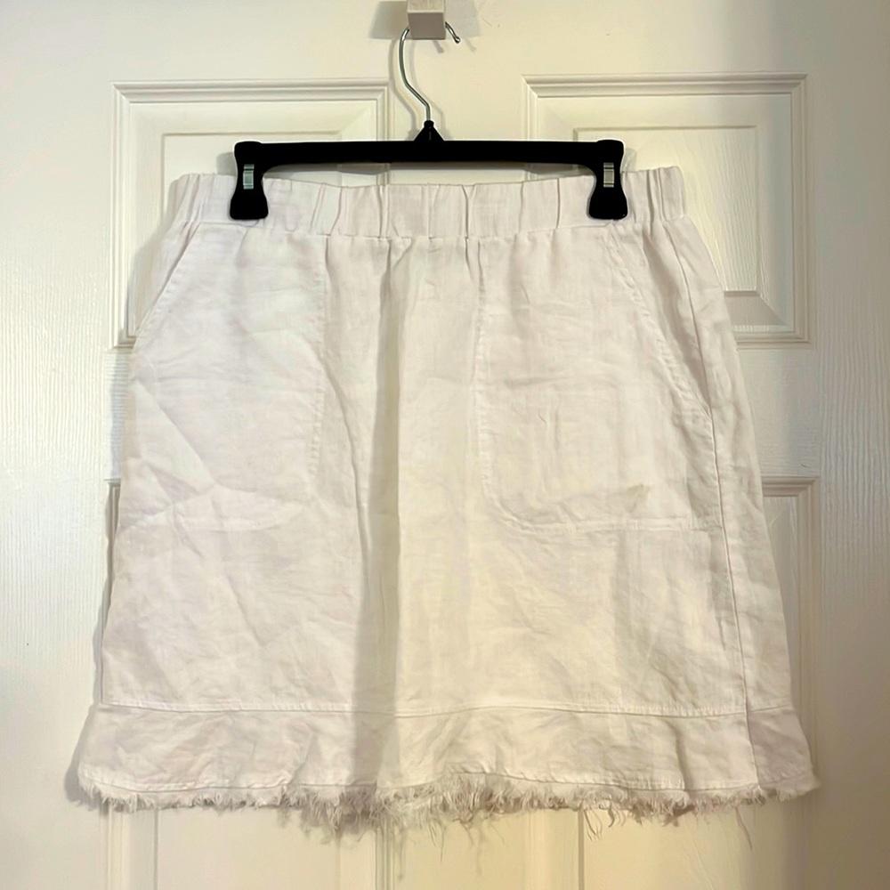 For Cynthia 100% linen skirt